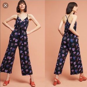 Anthro Moulinette Soeurs Floral Jumpsuit